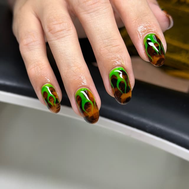 Acrylic Tier 3 SHORT at Chatayata Nails in El Paso, TX